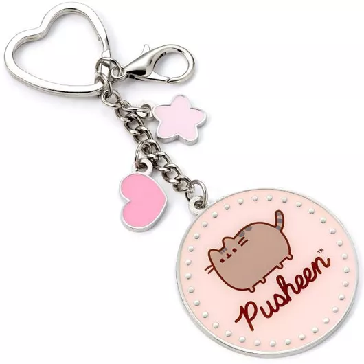 Μπρελόκ The Carat Shop Pusheen Logo Ροζ