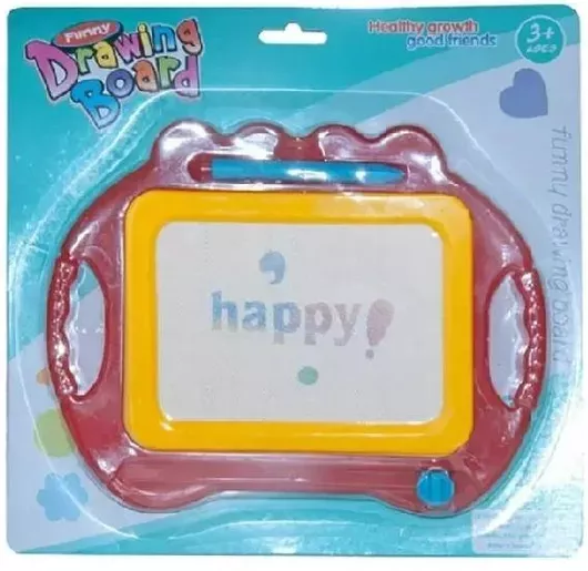 Πίνακας Παιχνίδι Μαγνητικός 27x24cm για 3+ Ετών Κόκκινο