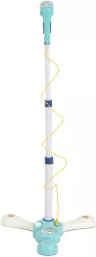 Μουσικο Παιχνίδι Junca Little Singer Μικρόφωνο Σιέλ/Γκρι για 12+ Μηνών