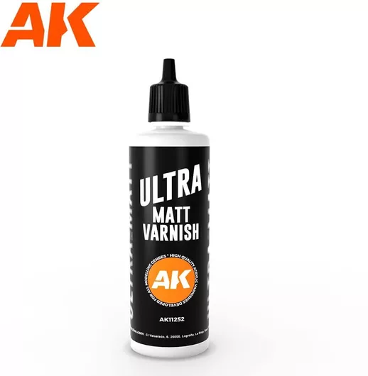 AK Interactive Ultra Matt Βερνίκι Μοντελισμού 100ml