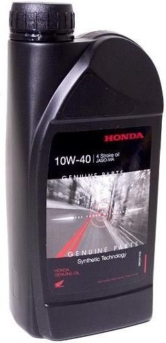 Λάδι Μοτοσυκλέτας Honda για Τετράχρονους Κινητήρες 10W-40 1lt