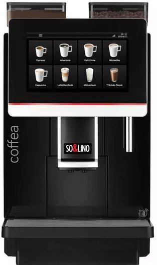 Solino Enjoy Αυτόματη Μηχανή Espresso 3000W Πίεσης 15bar με Μύλο Άλεσης Μαύρη