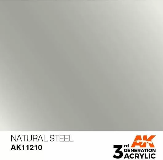 Χρώμα Μοντελισμού AK Interactive Ασημί 17ml
