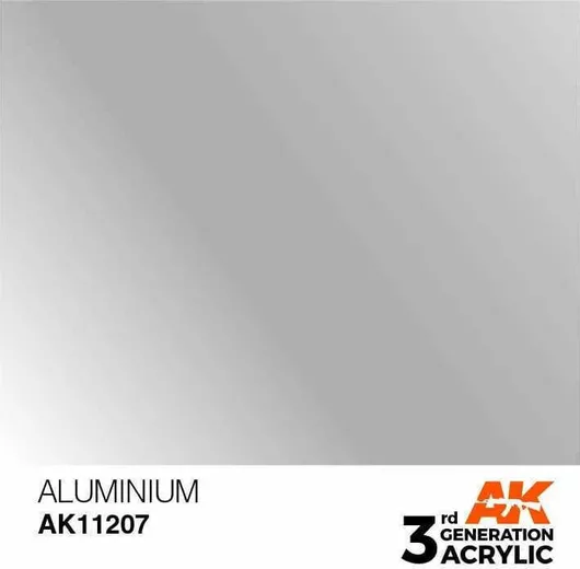 Χρώμα Μοντελισμού AK Interactive Ασημί 17ml