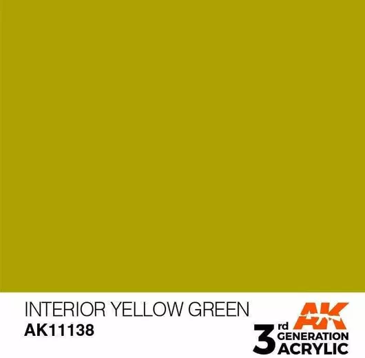 Χρώμα Μοντελισμού AK Interactive Κίτρινο 17ml