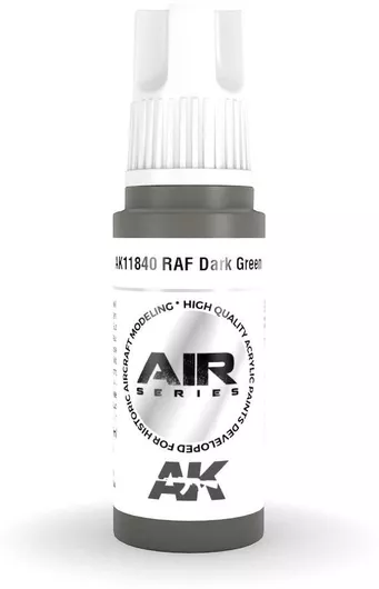 Χρώμα Μοντελισμού AK Interactive Dark Green - RAF (17ml) 17ml