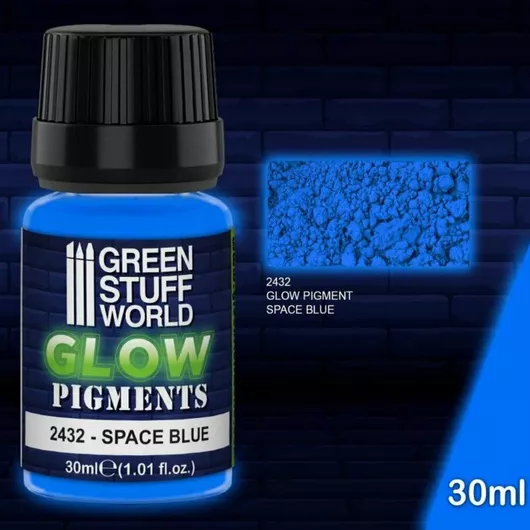 Χρώμα Μοντελισμού Green Stuff World Glow Pigment Space Blue 30ml