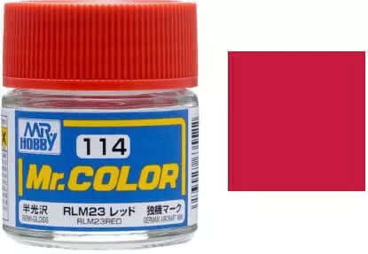 Χρώμα Μοντελισμού Mr Hobby Κόκκινο 10ml