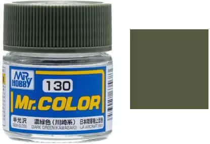 Χρώμα Μοντελισμού Mr Hobby Πράσινο 10ml