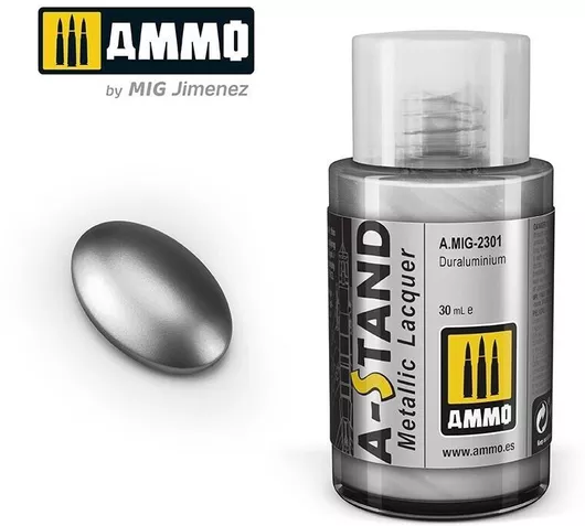 Χρώμα Μοντελισμού Ammo Duraluminium 30ml