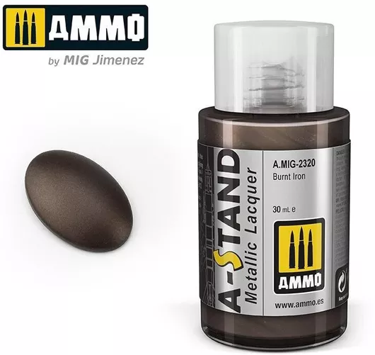 Χρώμα Μοντελισμού Ammo Burnt Iron 30ml