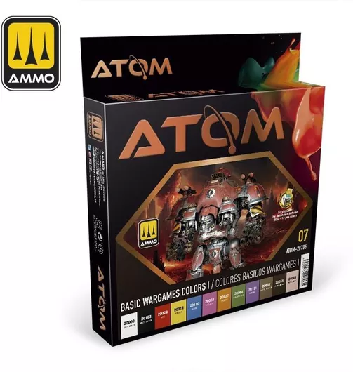 Χρώματα Μοντελισμού Ammo Σετ 20ml 12τμχ