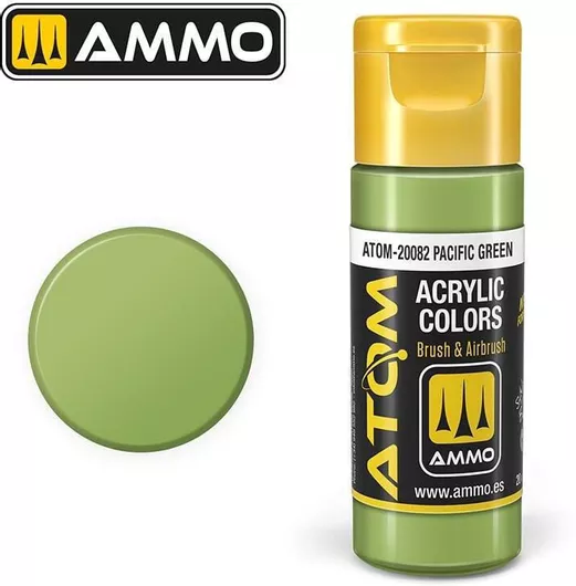 Χρώμα Μοντελισμού Ammo Pacific Green 20ml
