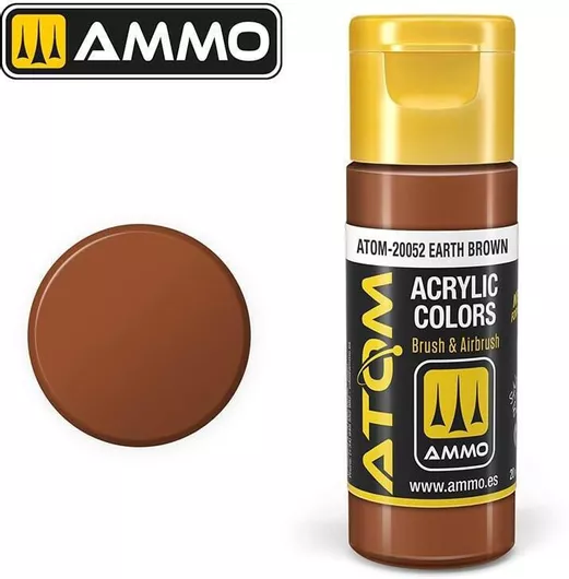 Χρώμα Μοντελισμού Ammo Earth Brown 20ml