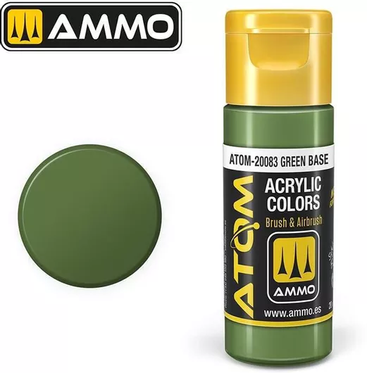 Χρώμα Μοντελισμού Ammo Green Base 20ml