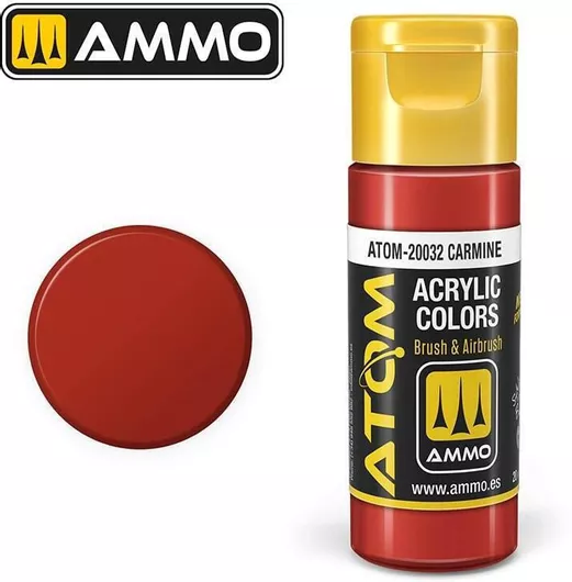 Χρώμα Μοντελισμού Ammo Carmine 20ml
