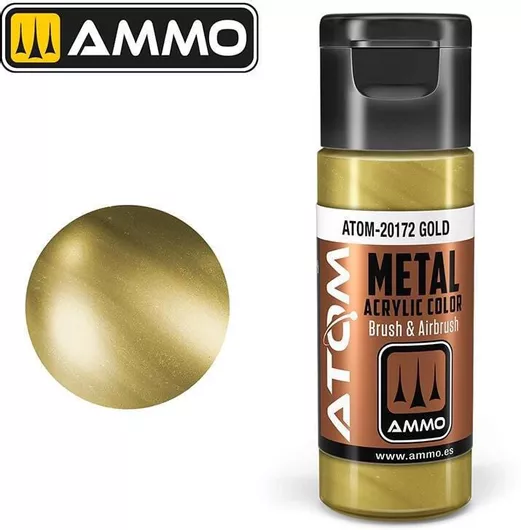 Χρώμα Μοντελισμού Ammo σε Χρυσό χρώμα 20ml