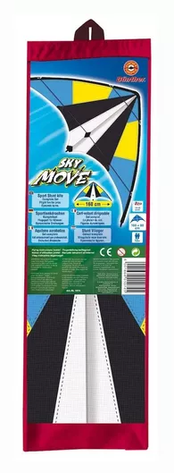 Χαρταετός Gunther Ακροβατικός Sky Move Υφασμάτινος με Σπάγο & Τσάντα Αποθήκευσης 160x80cm