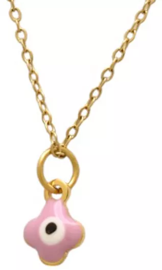 Κολιέ Goldjewels Ματάκι  Χρυσό