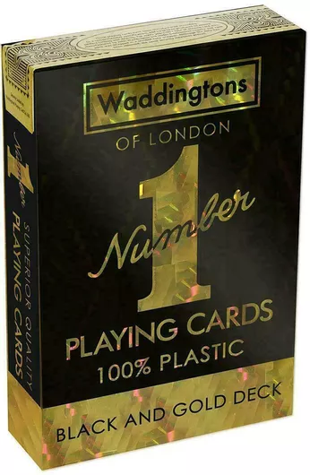 Τράπουλα Winning Moves Waddingtons No.1 Συλλεκτική Χάρτινη Μαύρη