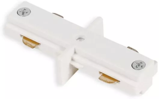 Elvhx Σύνδεσμος Ράγας Φωτιστικών σε Λευκό Χρώμα EL189041