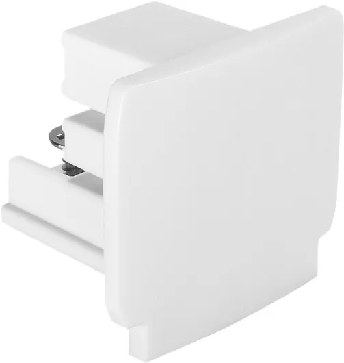 Elvhx Τερματικό Καπάκι σε Λευκό Χρώμα EL189808