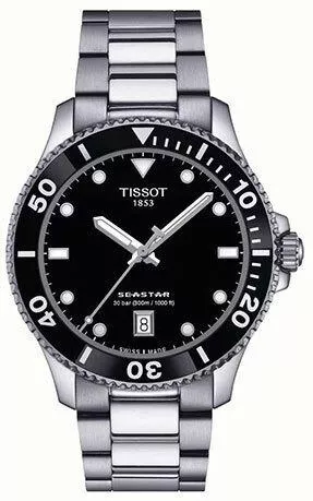 Ανδρικό Ρολόι Tissot Χρονογράφος Μπαταρίας με Ασημί Μεταλλικό Μπρασελέ 