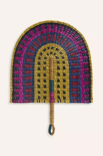 Διακοσμητικό Τοίχου Calma House από Ύφασμα 55x40cm