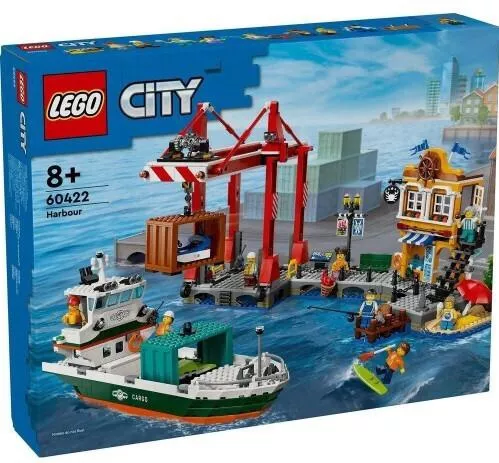 Τουβλάκι Lego City Seaside Harbor With Cargo Ship για 8+ Ετών