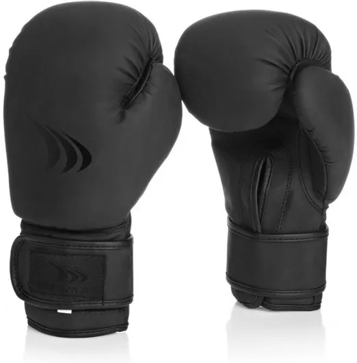 Γάντι Πυγμαχίας Yakimasport Mars από Συνθετικό Δέρμα για Αγώνα Μαύρα