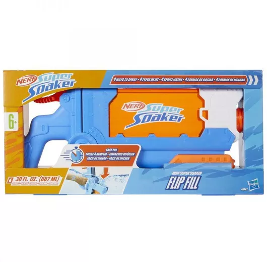 Nerf Hasbro Super Soaker Flip Fill Water Blaster F8643