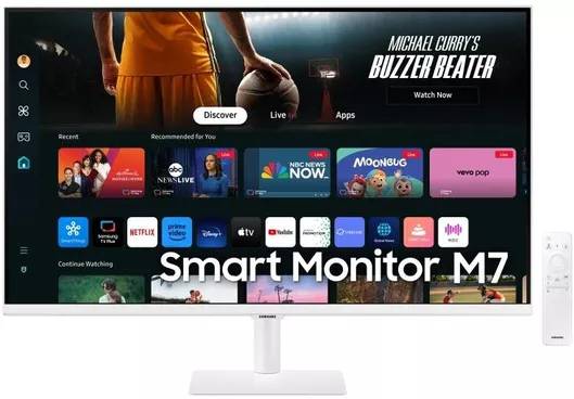 Samsung M70D VA HDR Smart Monitor 32" 4K 3840x2160 με Χρόνο Απόκρισης 4ms GTG