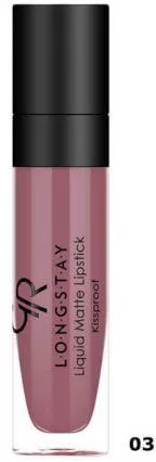 Κραγιόν Golden Rose Longstay Liquid Matte Kissproof GR 03