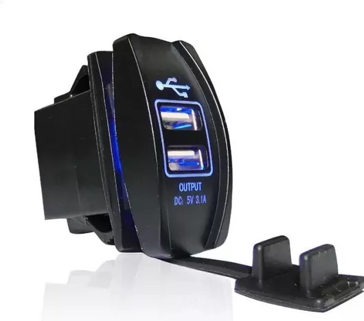 Αντάπτορας Αυτοκινήτου Carplay Διπλός USB για ΙΧ / Μηχανές / Φορτηγά / Τρακτέρ / Αλιευτικά κ.α.