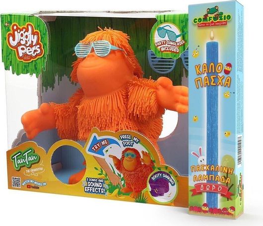 Παιχνιδολαμπάδα Eolo Jiggly Pets Tan Tan για 4+ Ετών Τυχαία Επιλογή