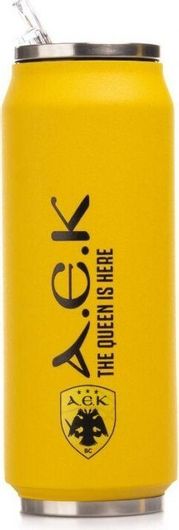 Θερμός Estia Travel Cup Ποτήρι με Καλαμάκι ΑΕΚ BC 500ml