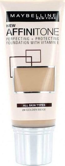Foundation Maybelline Affinitone Liquid 24 Golden Beige 30ml