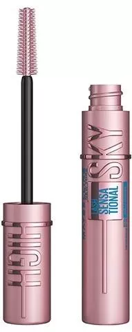 Maybelline Lash Sensational Sky High Αδιάβροχη Mascara για Μήκος & Όγκο 01 Very Black 7.2ml