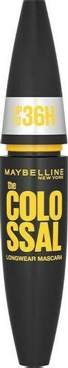 Μάσκαρα Maybelline Colossal 36H Αδιάβροχη για Μήκος Black 10ml