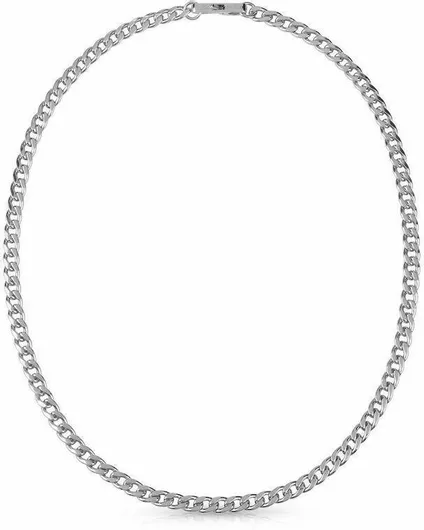 Αλυσίδα Λαιμού Guess Ανδρική από Ατσάλι Μήκους 53cm