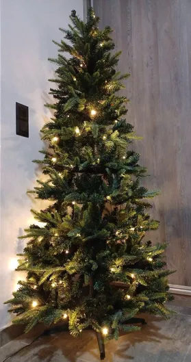 Χριστουγεννιάτικο Δέντρο Πράσινο με Πλαστική Βάση