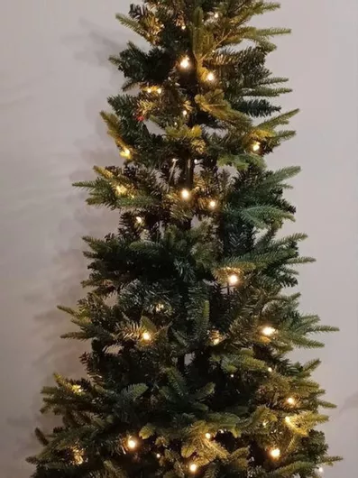 Χριστουγεννιάτικο Δέντρο Πράσινο με Πλαστική Βάση