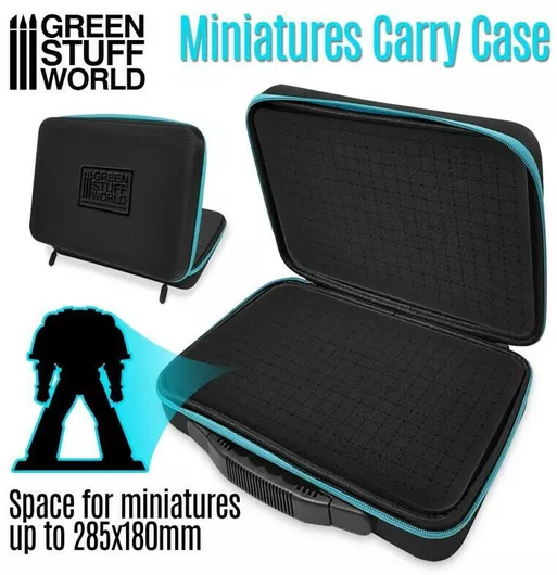 Green Stuff World Transport Case with Pick and Pluck Foam