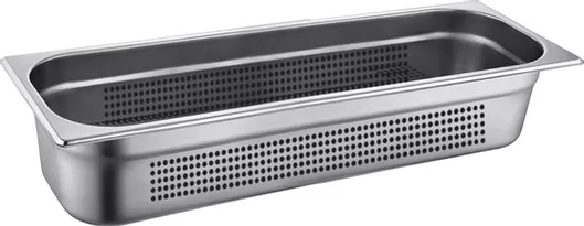 Σκεύος Gastronorm Fueco Διάτρητο Ανοξείδωτο GN2/4 με Βάθος 20mm
