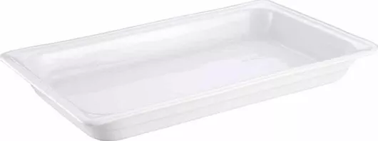 Gastronorm Σκεύος Πορσελάνης GN1/1 με Βάθος 65mm