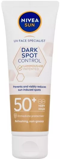 Αντηλιακό Προσώπου Nivea Spot Control Λοσιόν SPF50 40ml