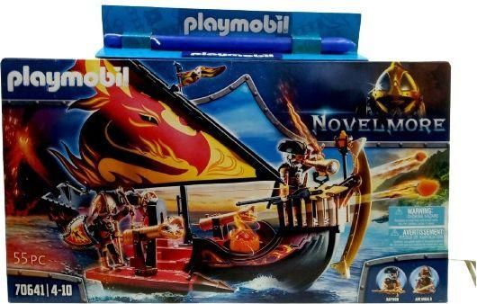 Παιχνιδολαμπάδα Playmobil Πλοίο της Φωτιάς του Burnham για 4+ Ετών