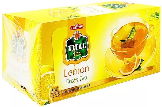 Τσάι Vital Tea Πράσινο Lemon 30 Φακελάκια