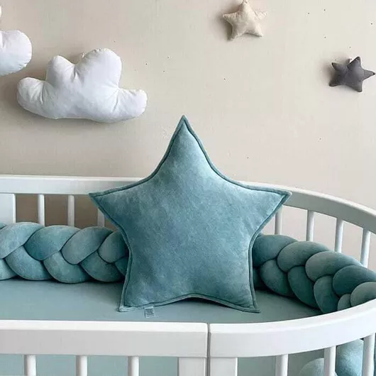 Διακοσμητικό Μαξιλάρι Κούνιας IngVart Πράσινo