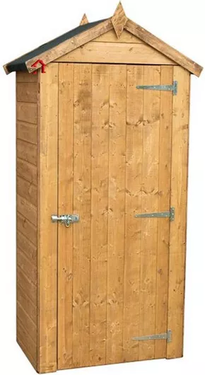 Αποθήκη Κήπου Ξύλινη με Μονή Πόρτα Μ1.2xΠ1.2xΥ2.26m